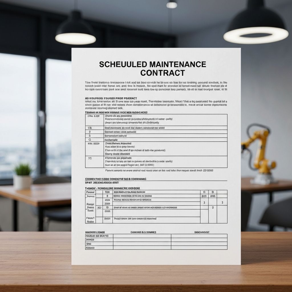 Contract Maintenance